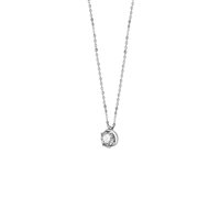 Collier Salvini Femme Abbraccio in Or blanc Diamante 0.21 Ct 20083223 - 20083223